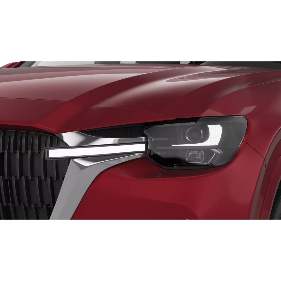 Mazda CX-80 2025 3D Model – High Poly Car Asset, FBX, OBJ - View 5