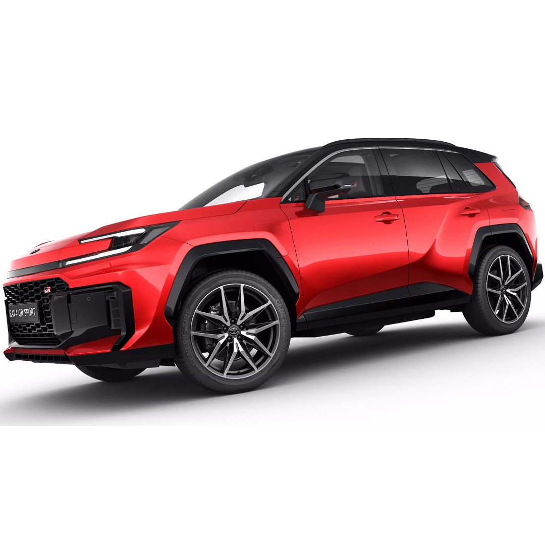 Toyota RAV4 GR Sport PHEV 2026 3D Model – High Poly Game Asset, FBX/OBJ/Blender - View 15