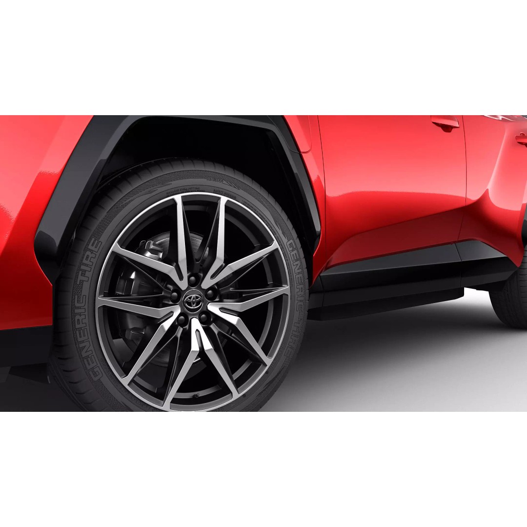 Toyota RAV4 GR Sport PHEV 2026 3D Model – High Poly Game Asset, FBX/OBJ/Blender - View 17