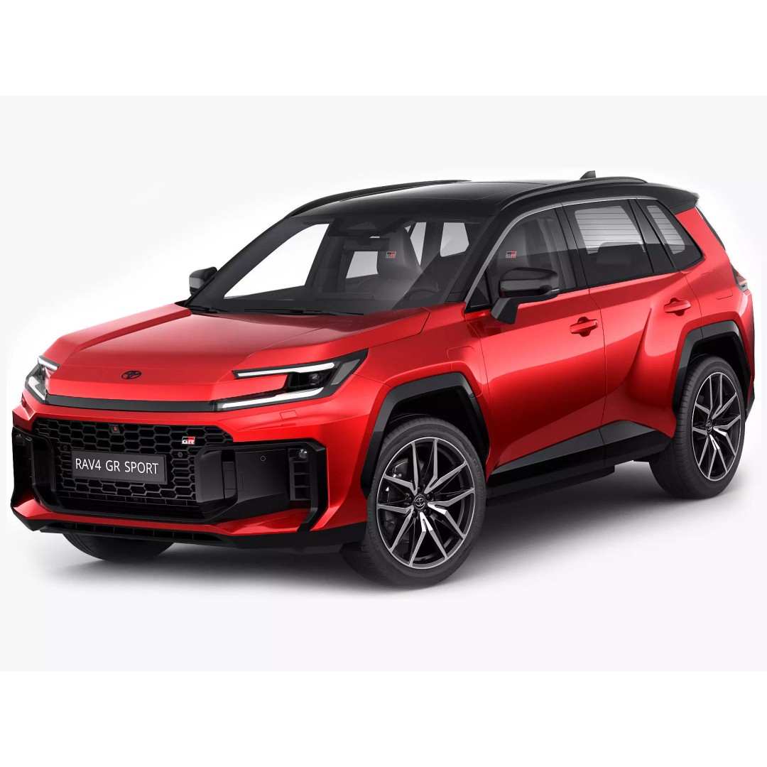 Toyota RAV4 GR Sport PHEV 2026 3D Model – High Poly Game Asset, FBX/OBJ/Blender - View 2