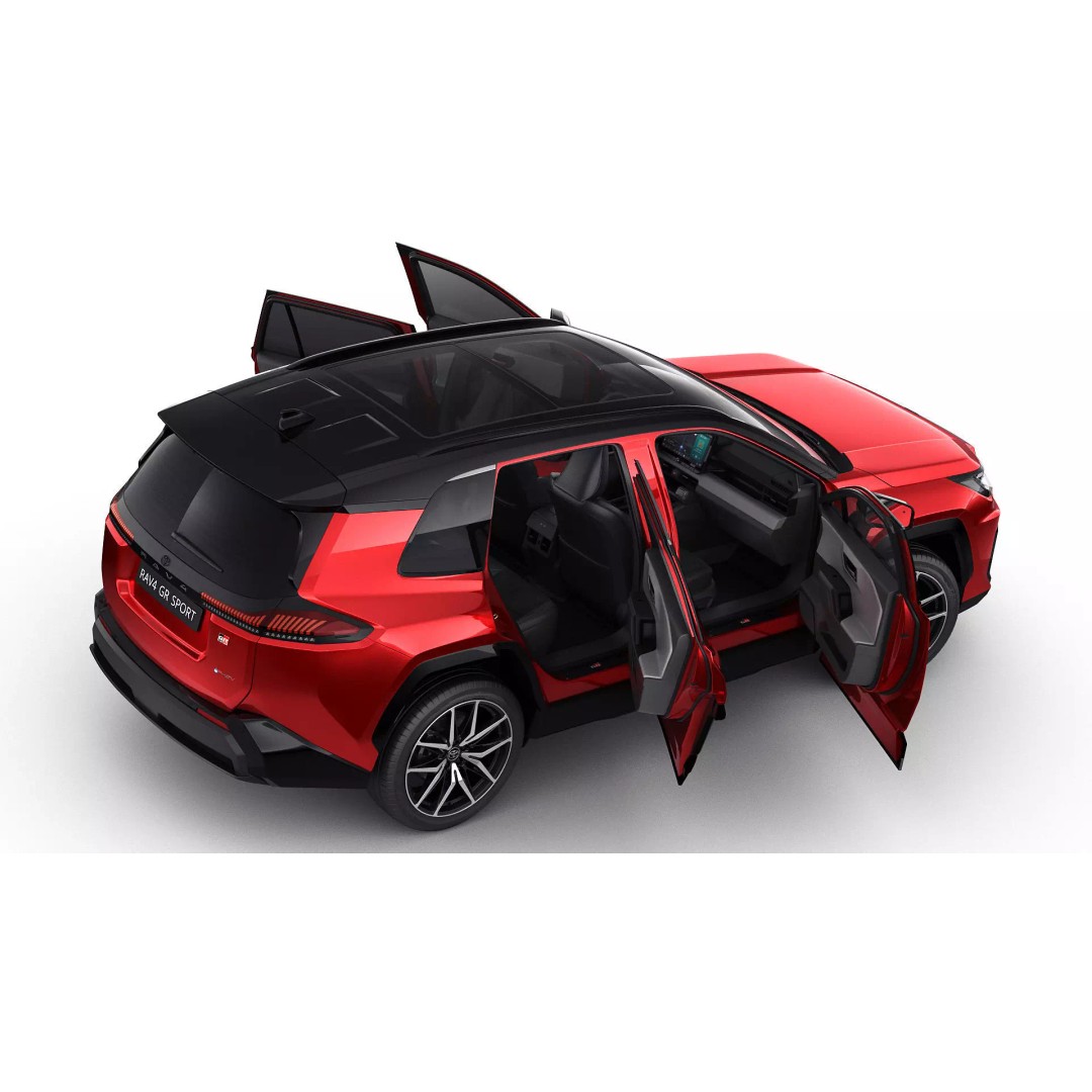 Toyota RAV4 GR Sport PHEV 2026 3D Model – High Poly Game Asset, FBX/OBJ/Blender - View 21