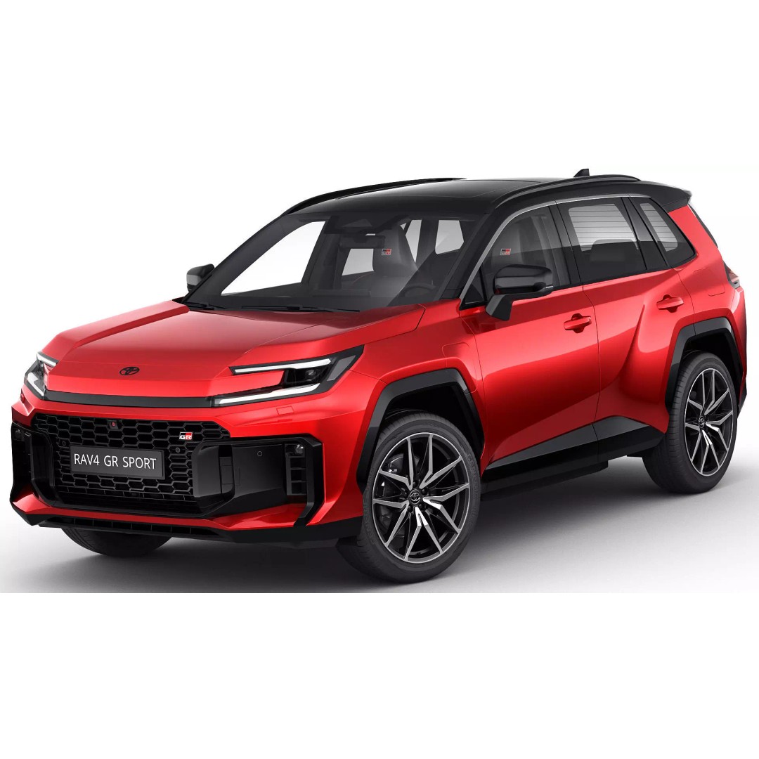 Toyota RAV4 GR Sport PHEV 2026 3D Model – High Poly Game Asset, FBX/OBJ/Blender - View 3