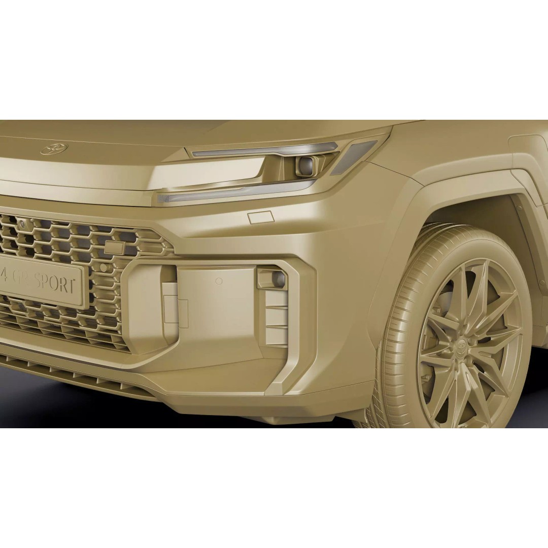 Toyota RAV4 GR Sport PHEV 2026 3D Model – High Poly Game Asset, FBX/OBJ/Blender - View 32