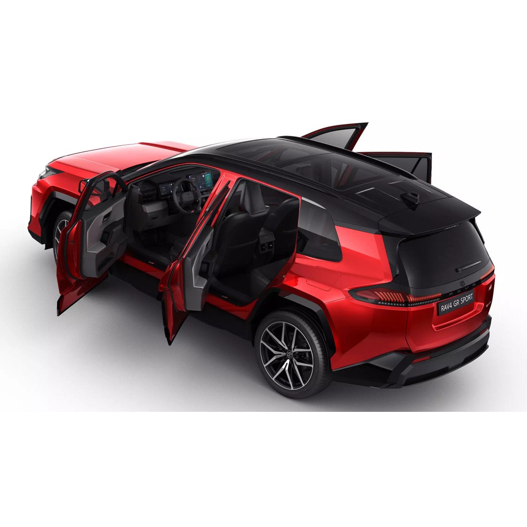 Toyota RAV4 GR Sport PHEV 2026 3D Model – High Poly Game Asset, FBX/OBJ/Blender - View 4