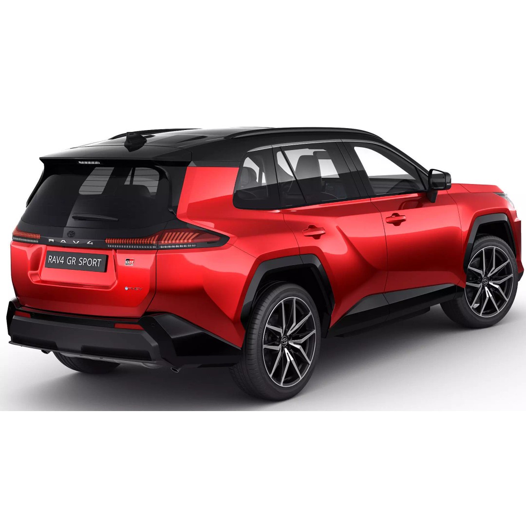 Toyota RAV4 GR Sport PHEV 2026 3D Model – High Poly Game Asset, FBX/OBJ/Blender - View 5