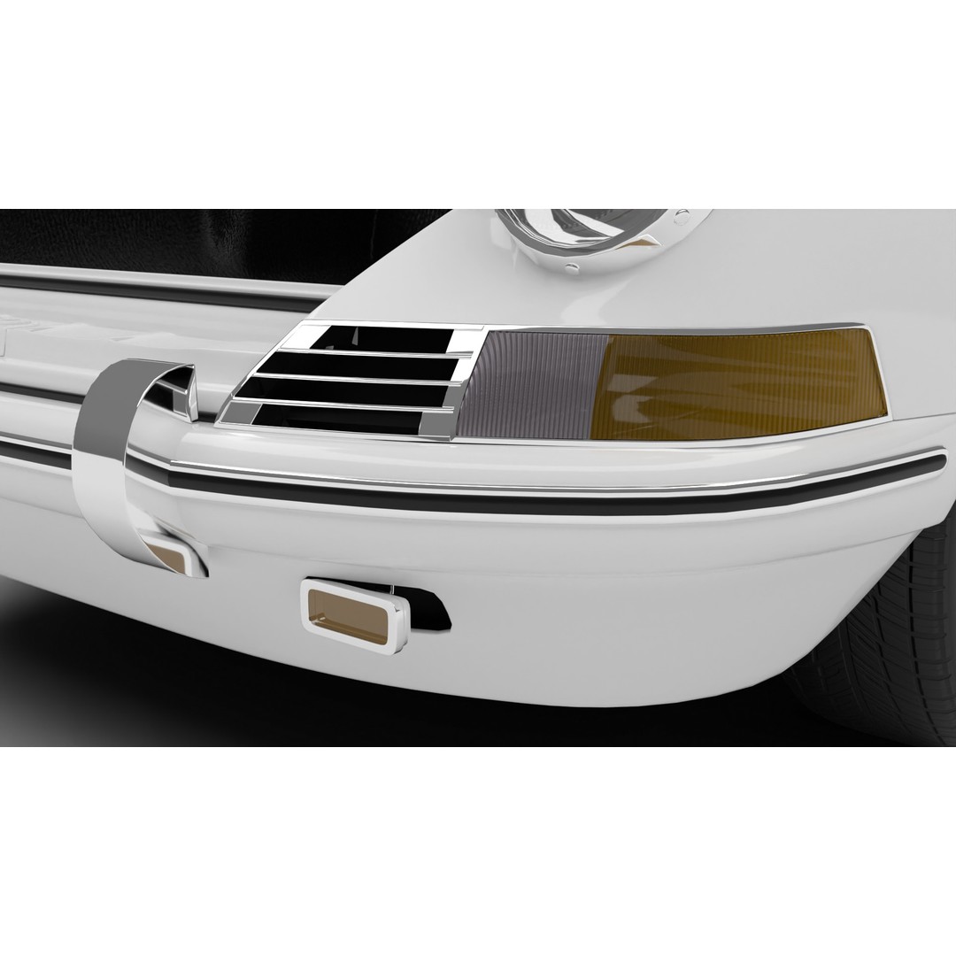 Porsche 911 1964 3D Model – High Poly Rigged Car Asset, FBX, OBJ - View 18