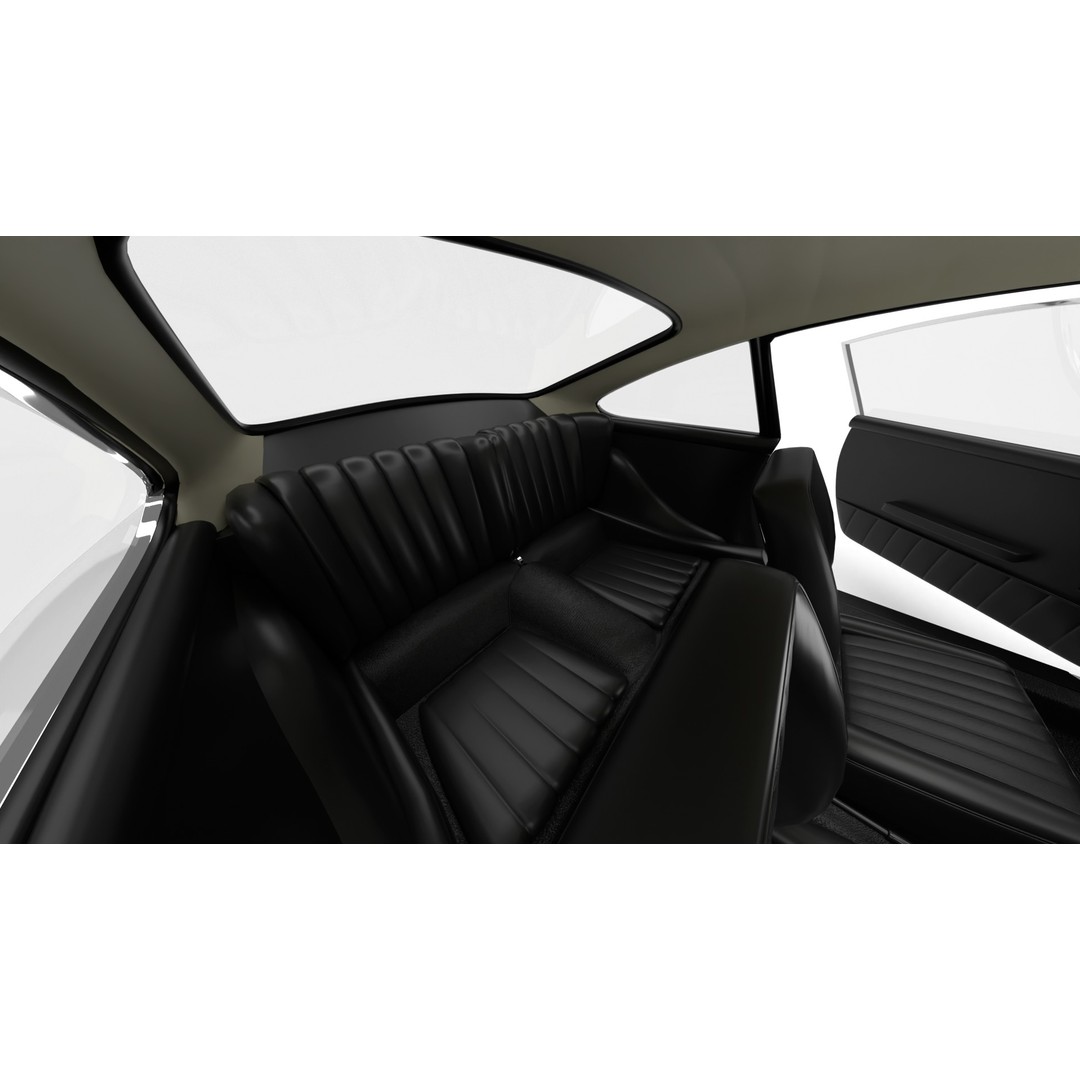 Porsche 911 1964 3D Model – High Poly Rigged Car Asset, FBX, OBJ - View 22