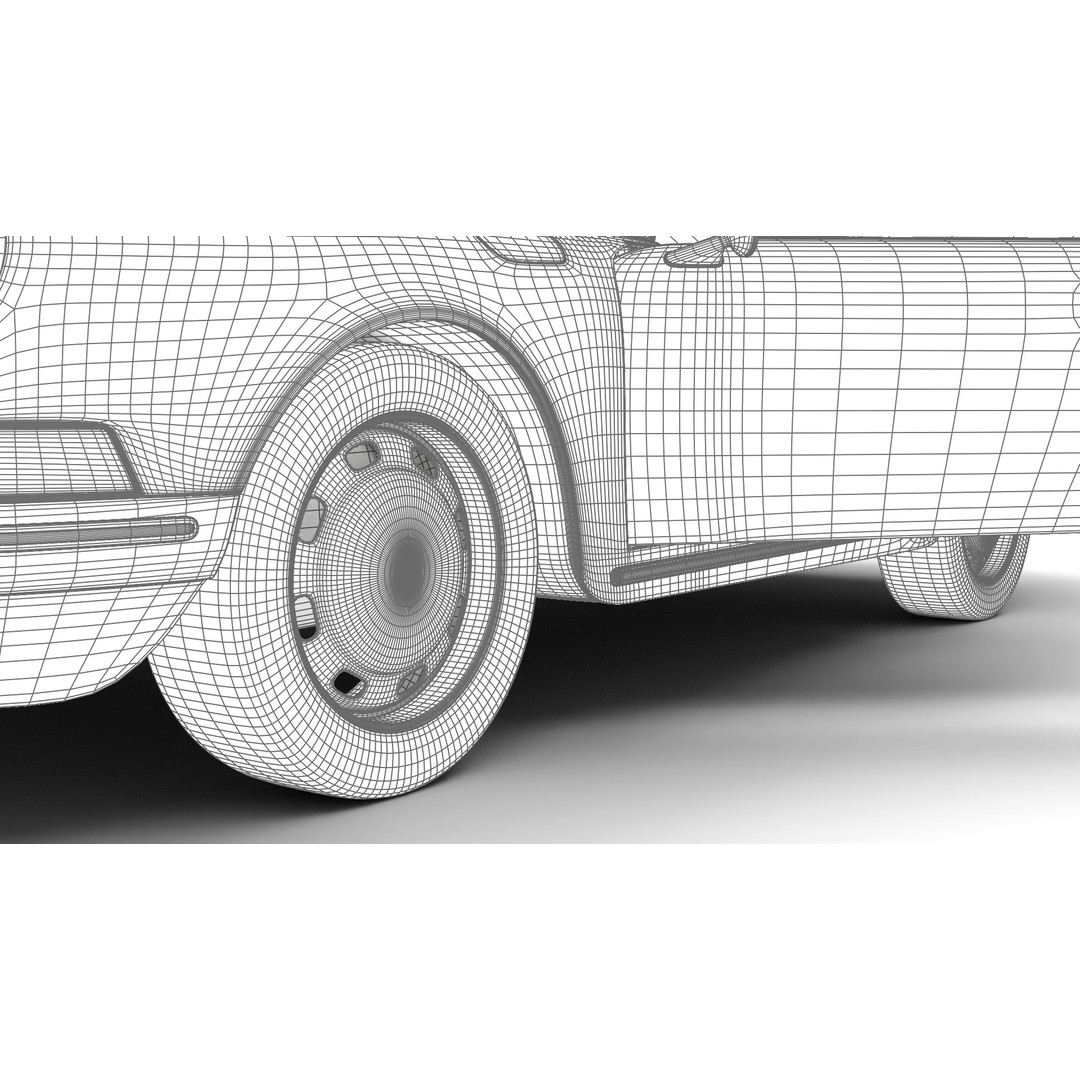 Porsche 911 1964 3D Model – High Poly Rigged Car Asset, FBX, OBJ - View 31