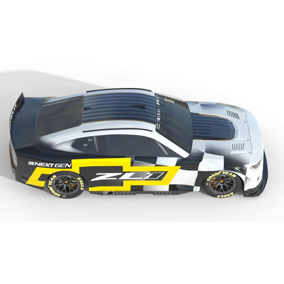 Chevrolet Camaro ZL1 Nascar NextGen 2022 3D Model – High Detail Game Asset, FBX - View 16