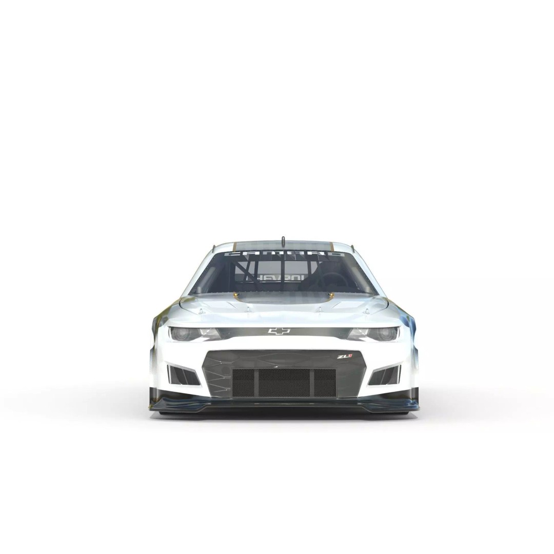 Chevrolet Camaro ZL1 Nascar NextGen 2022 3D Model – High Detail Game Asset, FBX - View 4