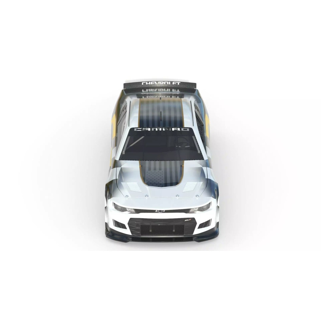 Chevrolet Camaro ZL1 Nascar NextGen 2022 3D Model – High Detail Game Asset, FBX - View 5