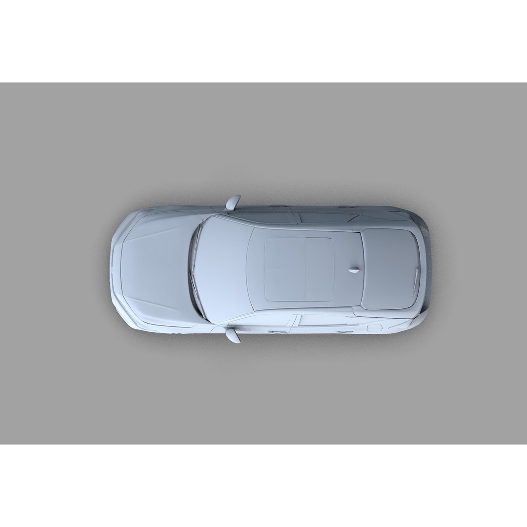 Honda Civic Hatchback 3D Model – High Poly Mugen Bodykit, FBX, OBJ, Blender - View 34