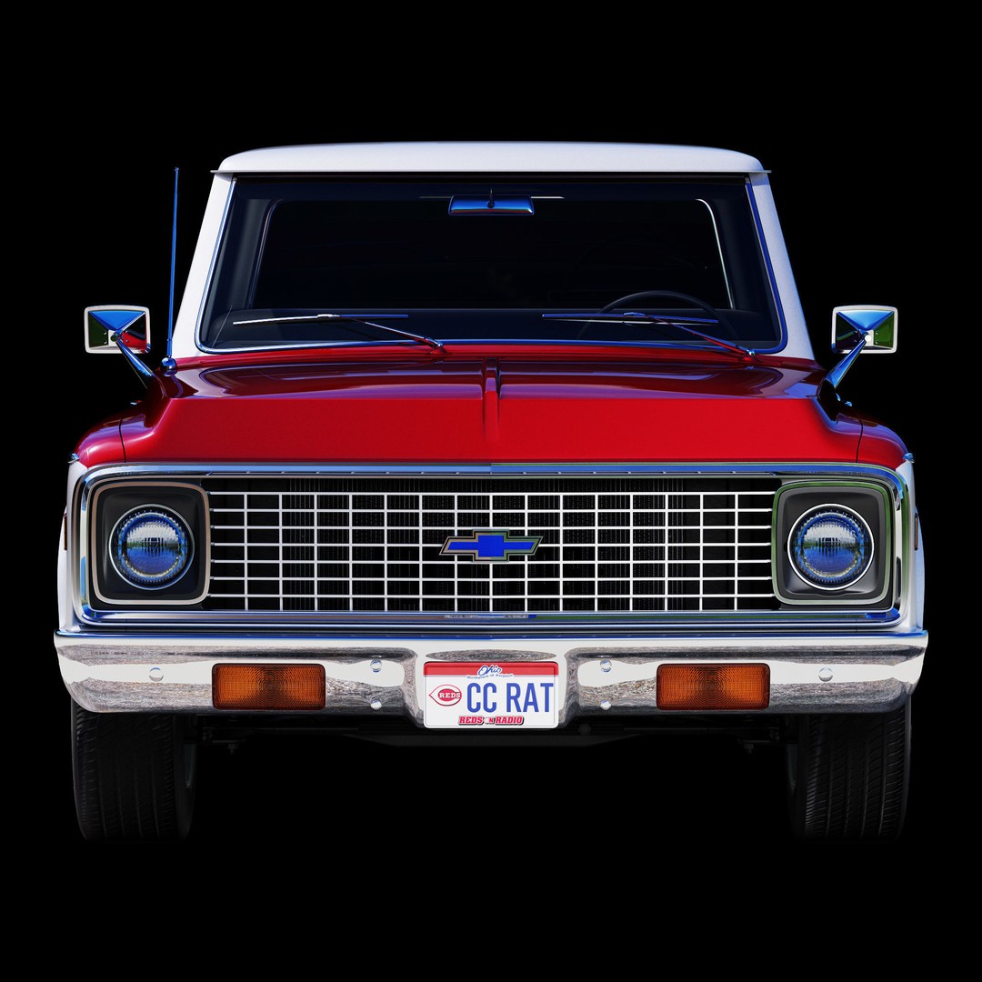 Chevrolet C10 3D Model – High Detail Vintage Truck, FBX - View 14