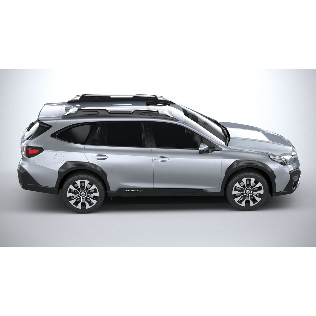 Subaru Outback Active 2024 3D Model – High Poly, Game Ready, FBX, OBJ - View 13