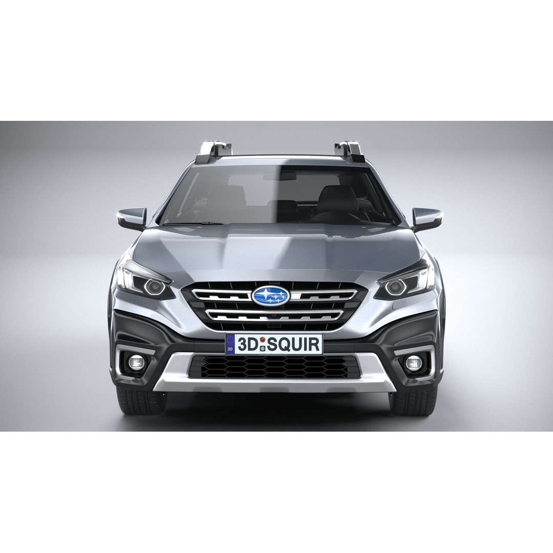 Subaru Outback Active 2024 3D Model – High Poly, Game Ready, FBX, OBJ - View 15