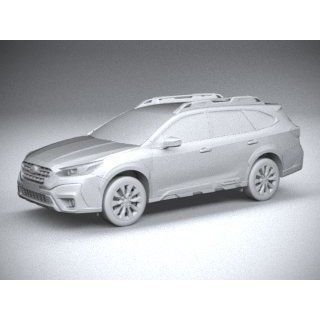 Subaru Outback Active 2024 3D Model – High Poly, Game Ready, FBX, OBJ - View 21