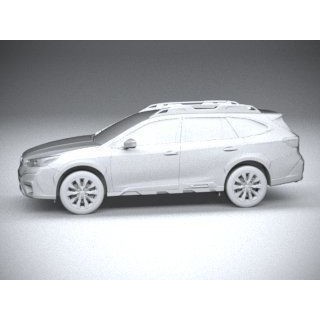 Subaru Outback Active 2024 3D Model – High Poly, Game Ready, FBX, OBJ - View 24