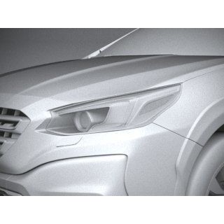 Subaru Outback Active 2024 3D Model – High Poly, Game Ready, FBX, OBJ - View 25