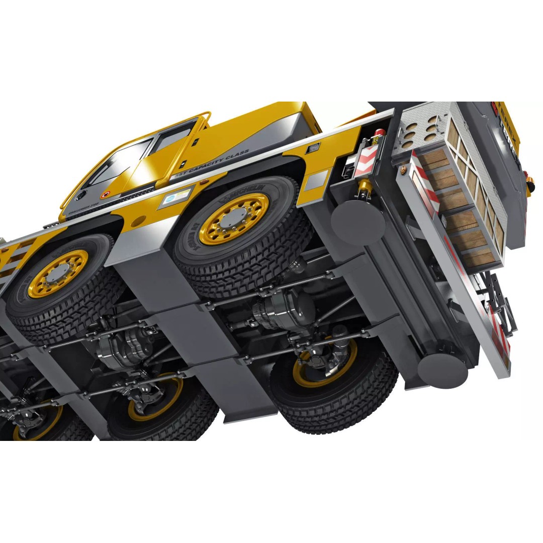 Terex Challenger 3160 Mobile Crane 3D Model – Detailed All Terrain Asset, FBX, OBJ - View 17