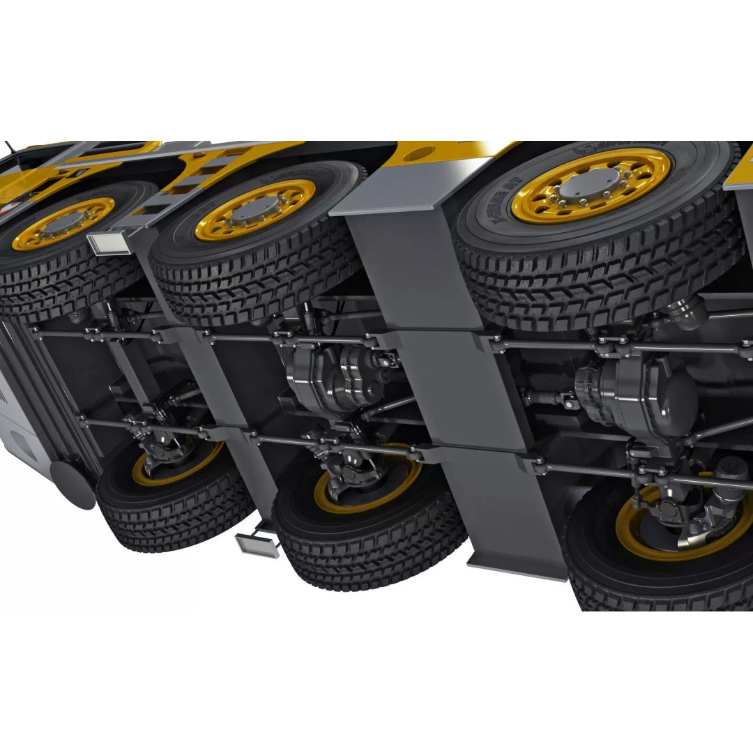 Terex Challenger 3160 Mobile Crane 3D Model – Detailed All Terrain Asset, FBX, OBJ - View 19