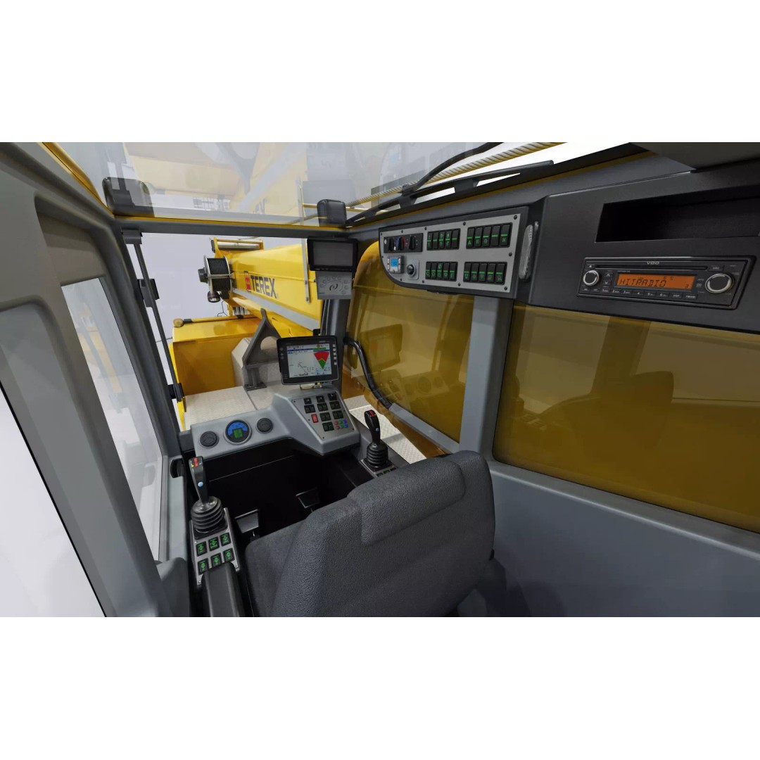 Terex Challenger 3160 Mobile Crane 3D Model – Detailed All Terrain Asset, FBX, OBJ - View 22