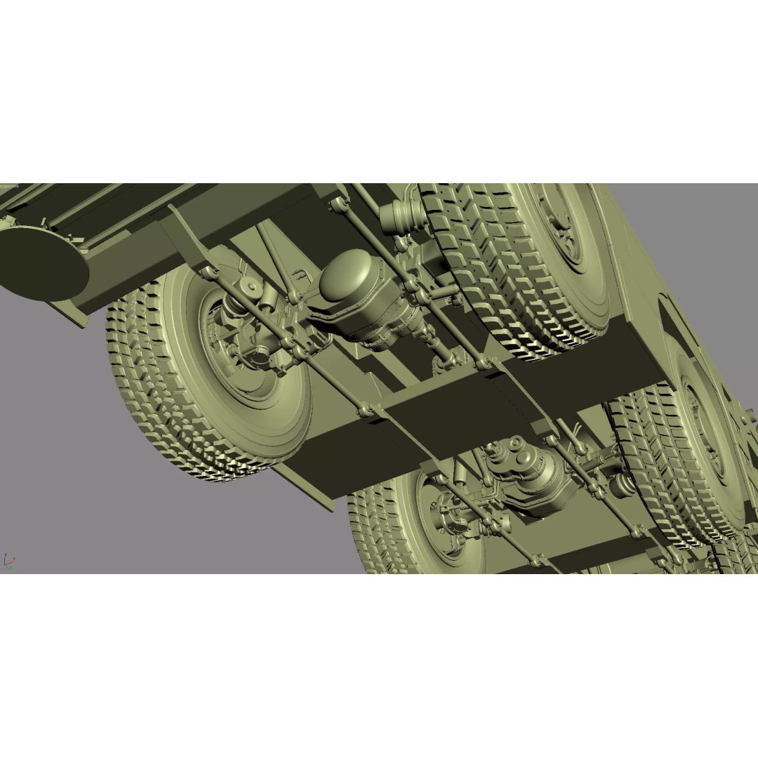 Terex Challenger 3160 Mobile Crane 3D Model – Detailed All Terrain Asset, FBX, OBJ - View 41