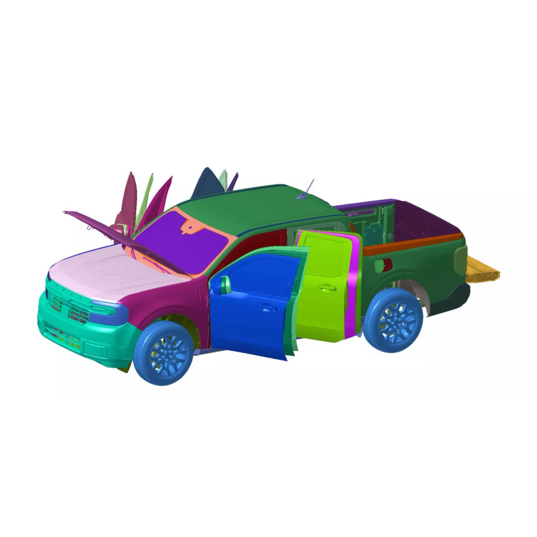 Maverick Lariat 3D Model – High-Detail Vehicle Scan, STL - View 2