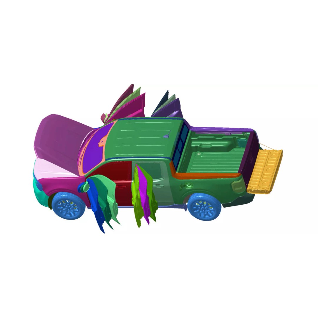 Maverick Lariat 3D Model – High-Detail Vehicle Scan, STL - View 3