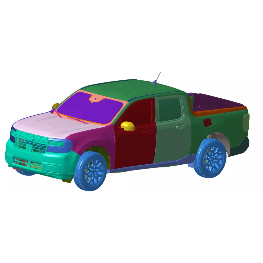 Maverick Lariat 3D Model – High-Detail Vehicle Scan, STL - View 4