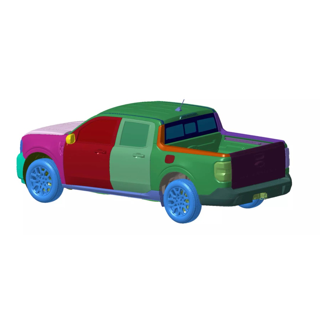Maverick Lariat 3D Model – High-Detail Vehicle Scan, STL - View 7