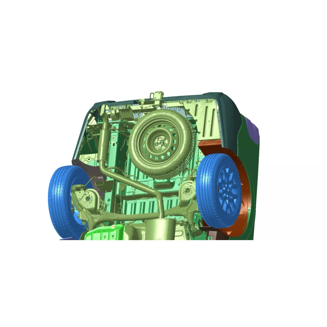 Maverick Lariat 3D Model – High-Detail Vehicle Scan, STL - View 9