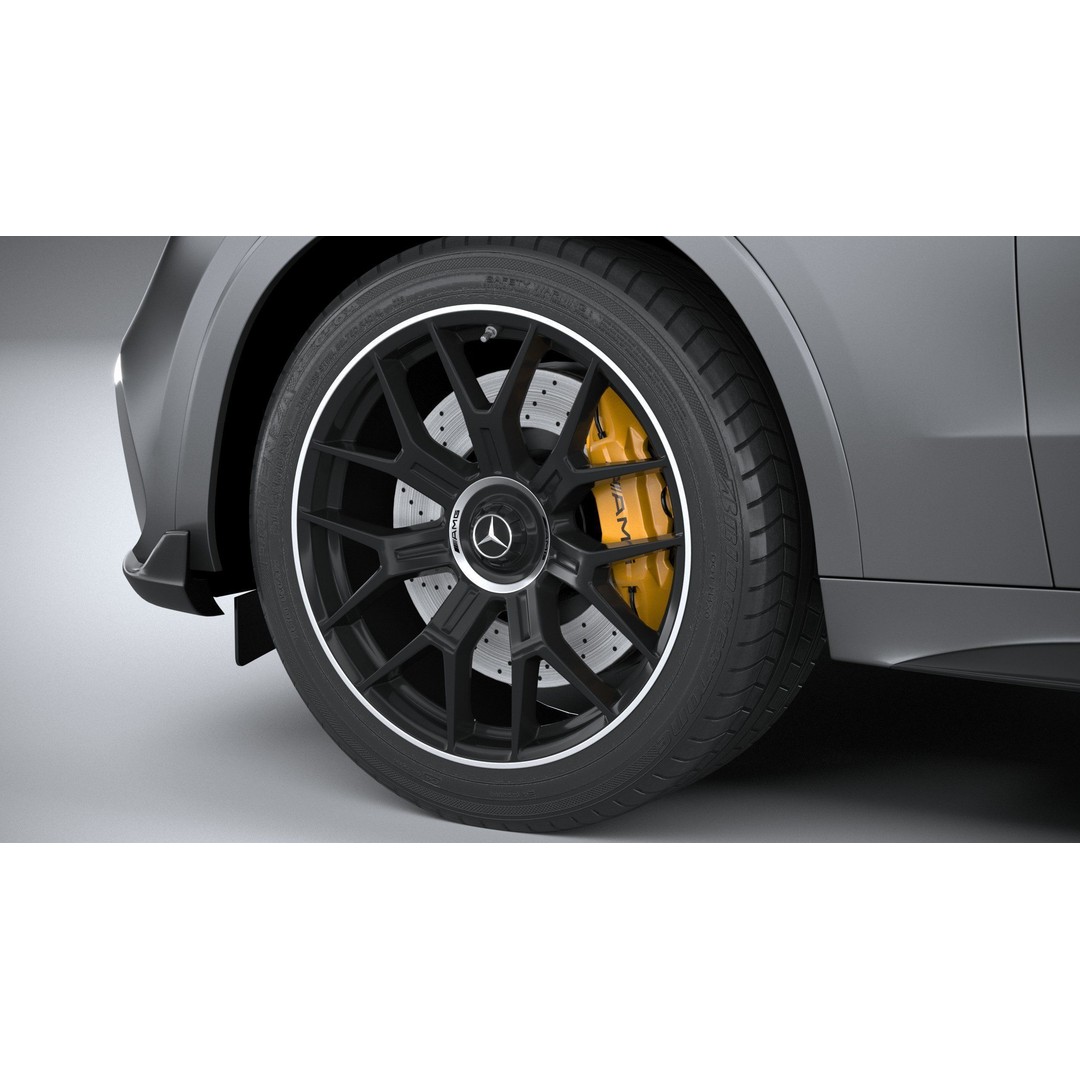Mercedes-Benz GLC63 S AMG E Performance 2024 3D Model – High Poly Game Asset, FBX, OBJ - View 18