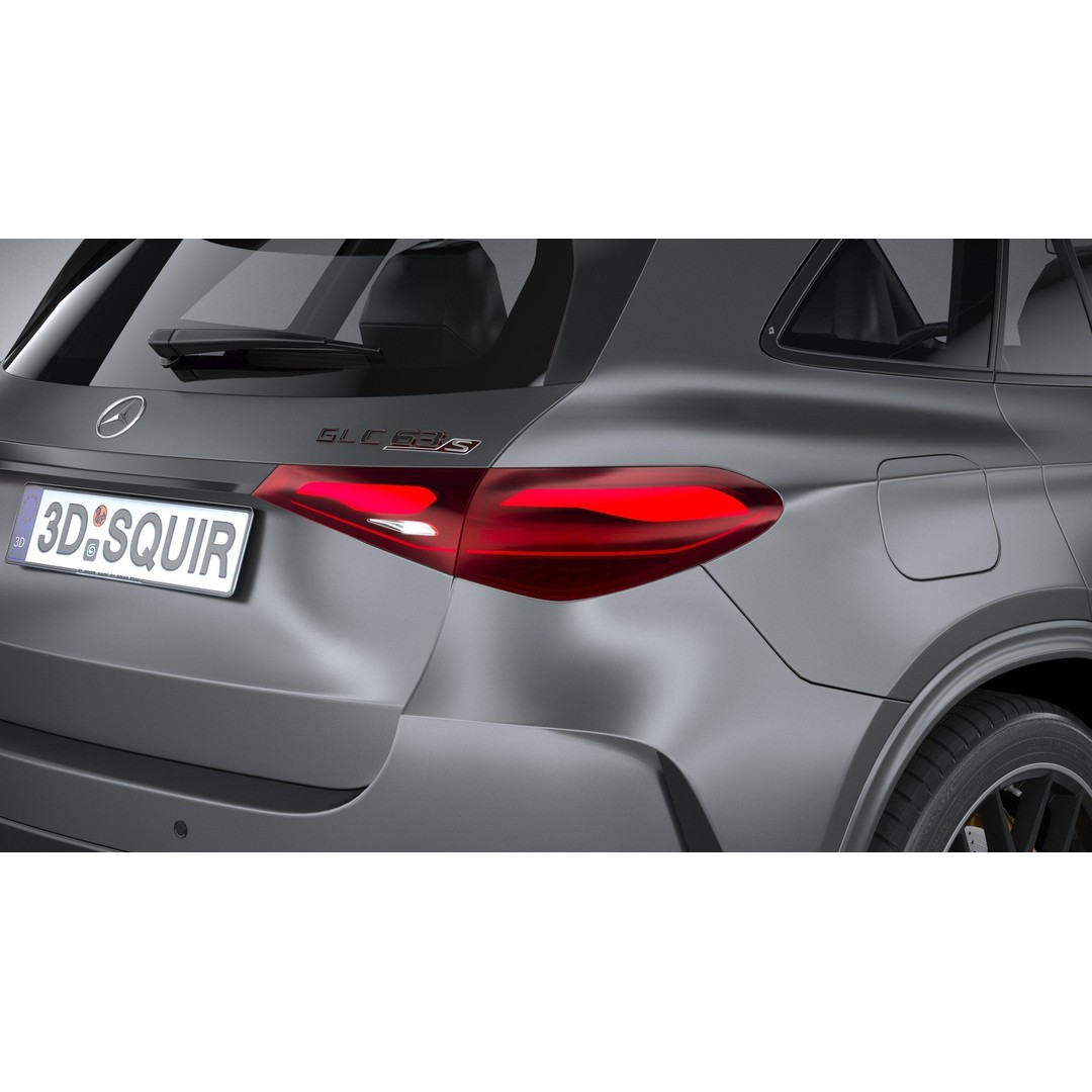 Mercedes-Benz GLC63 S AMG E Performance 2024 3D Model – High Poly Game Asset, FBX, OBJ - View 20