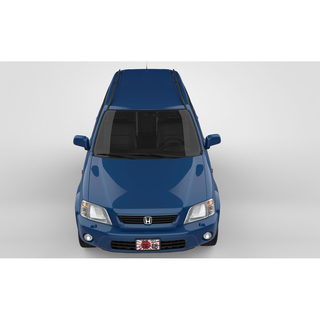 Honda CR-V JDM 2001 3D Model – High Poly SUV Asset, FBX, OBJ