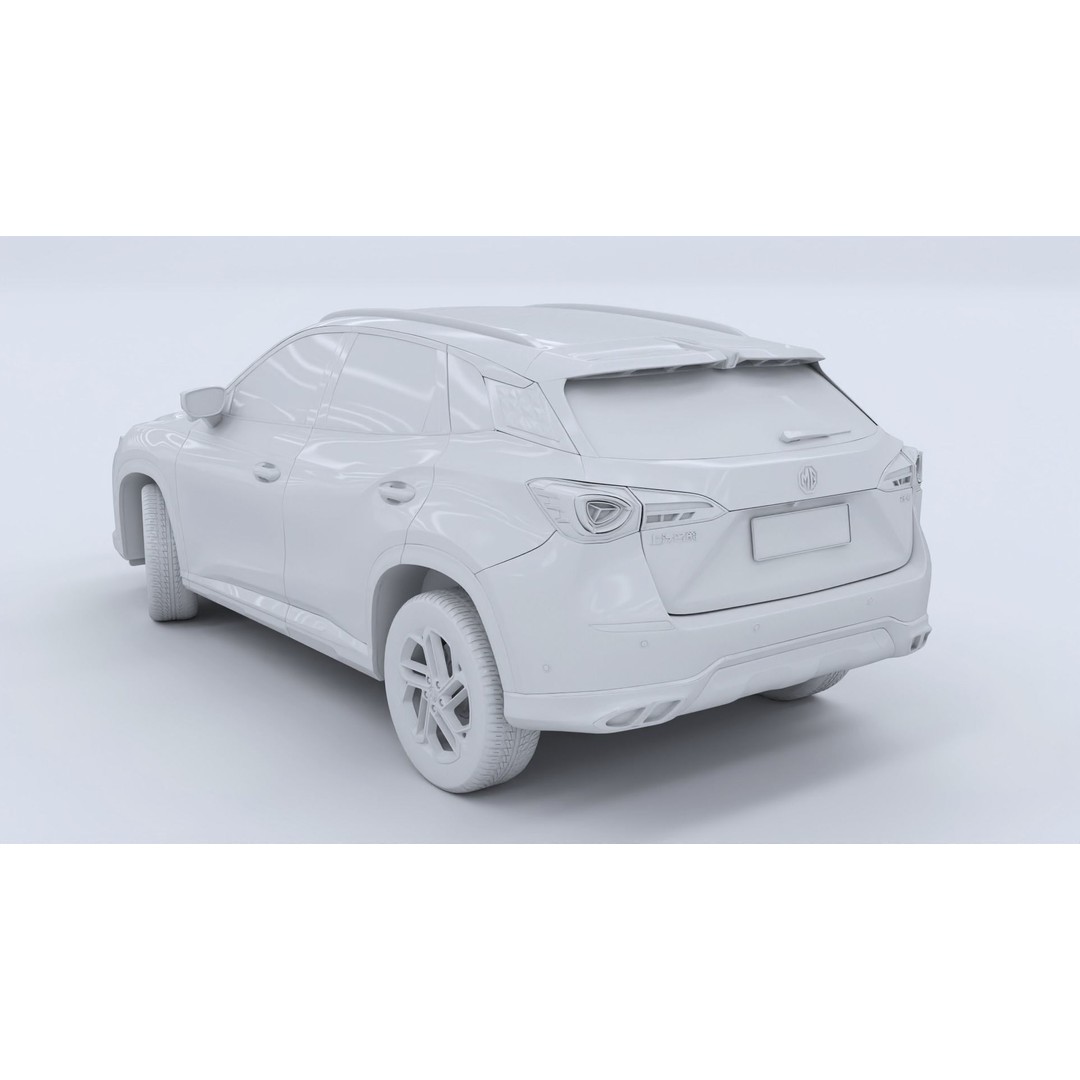 MG ONE 3D Model – Compact SUV, Rigged, Game-Ready, FBX, OBJ