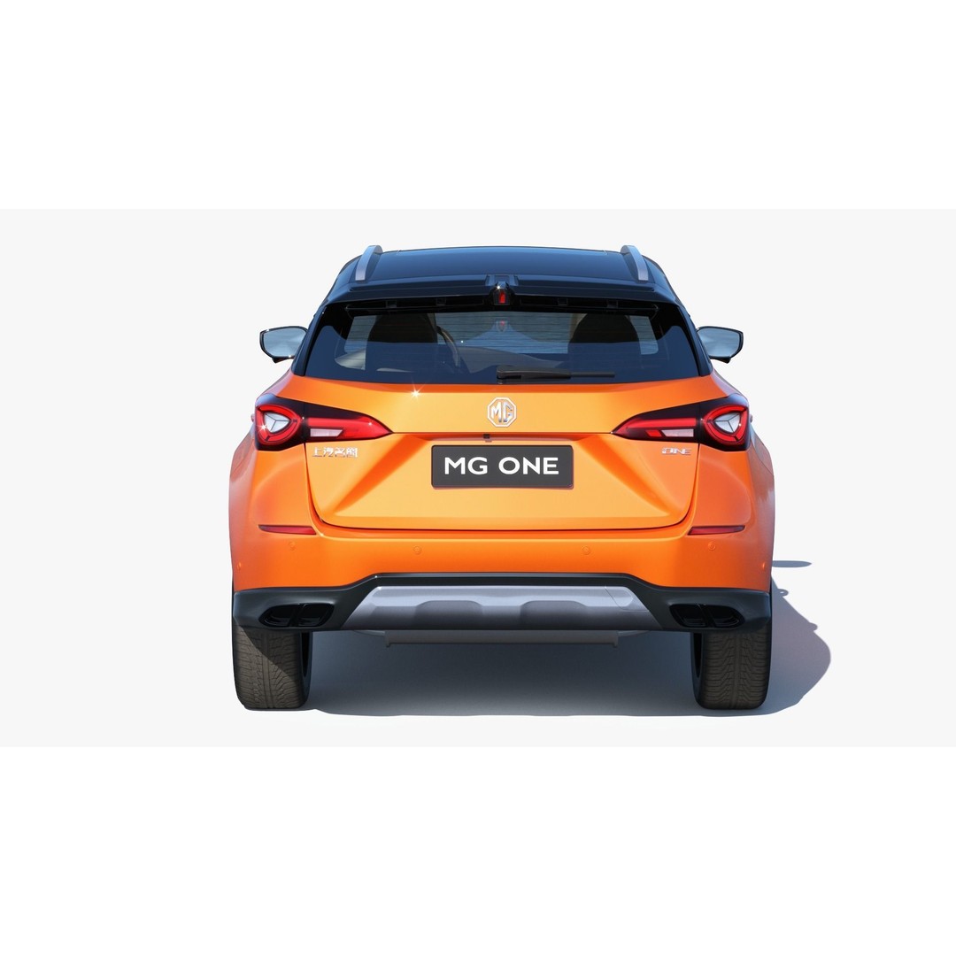 MG ONE 3D Model – Compact SUV, Rigged, Game-Ready, FBX, OBJ - View 10