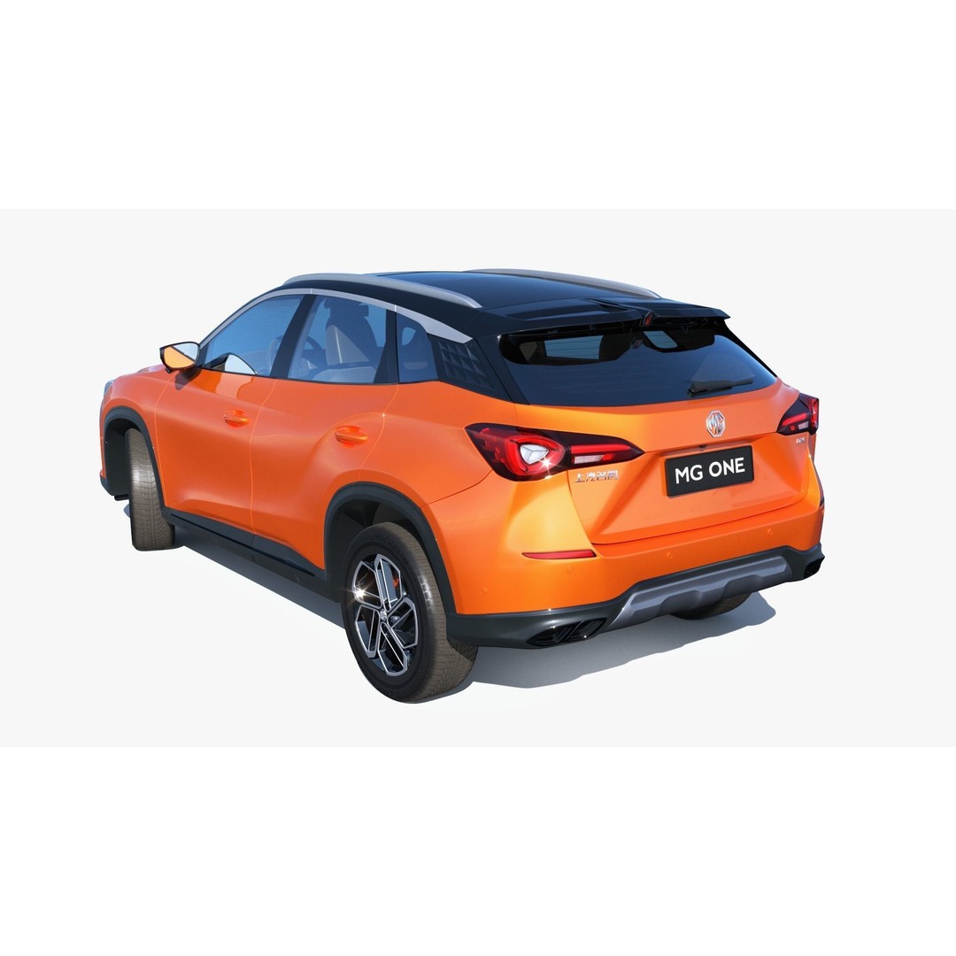 MG ONE 3D Model – Compact SUV, Rigged, Game-Ready, FBX, OBJ - View 11