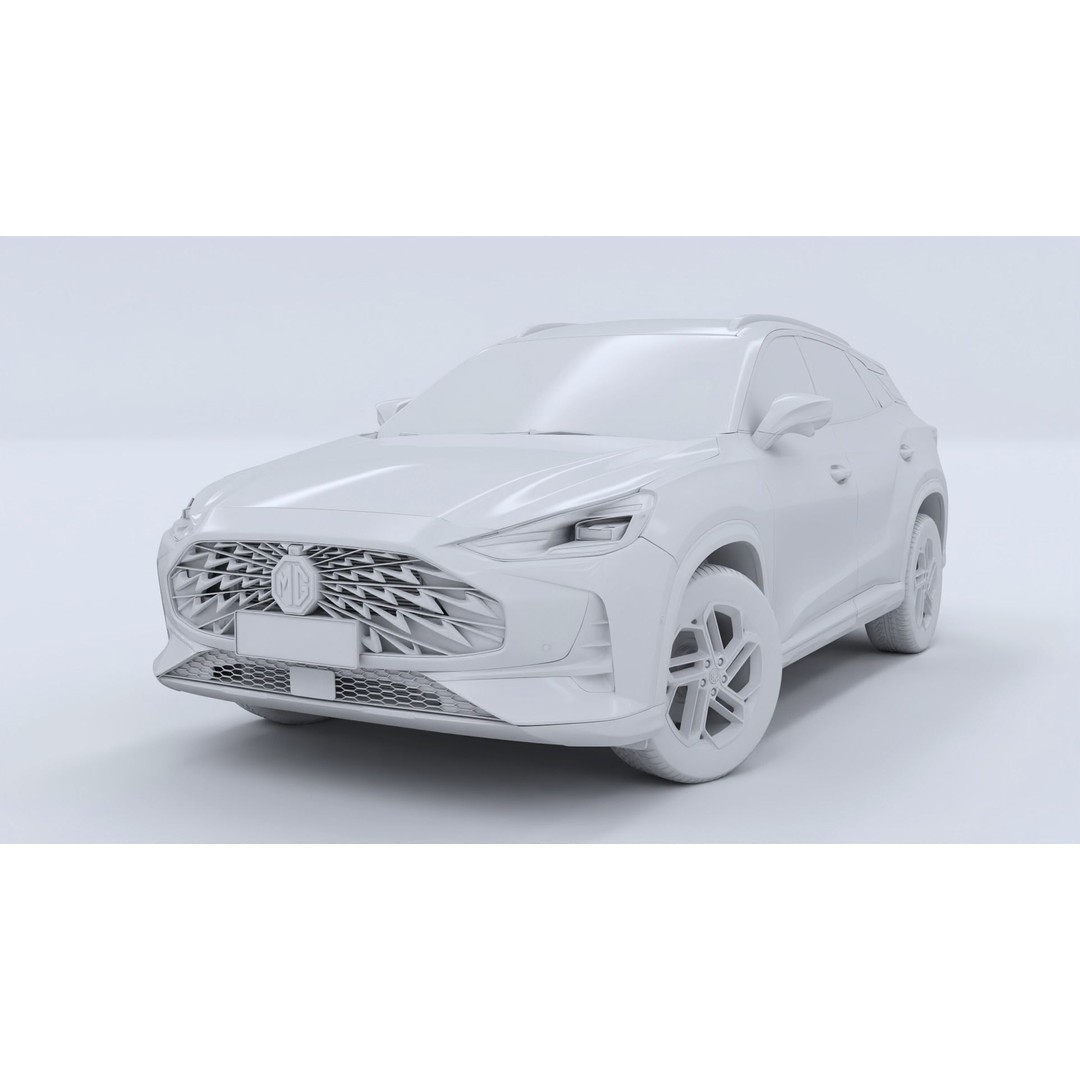MG ONE 3D Model – Compact SUV, Rigged, Game-Ready, FBX, OBJ - View 15