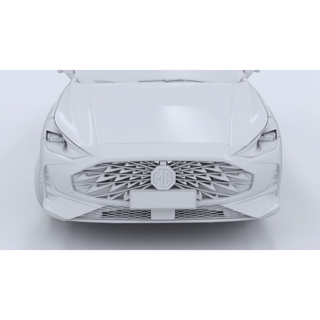 MG ONE 3D Model – Compact SUV, Rigged, Game-Ready, FBX, OBJ - View 16
