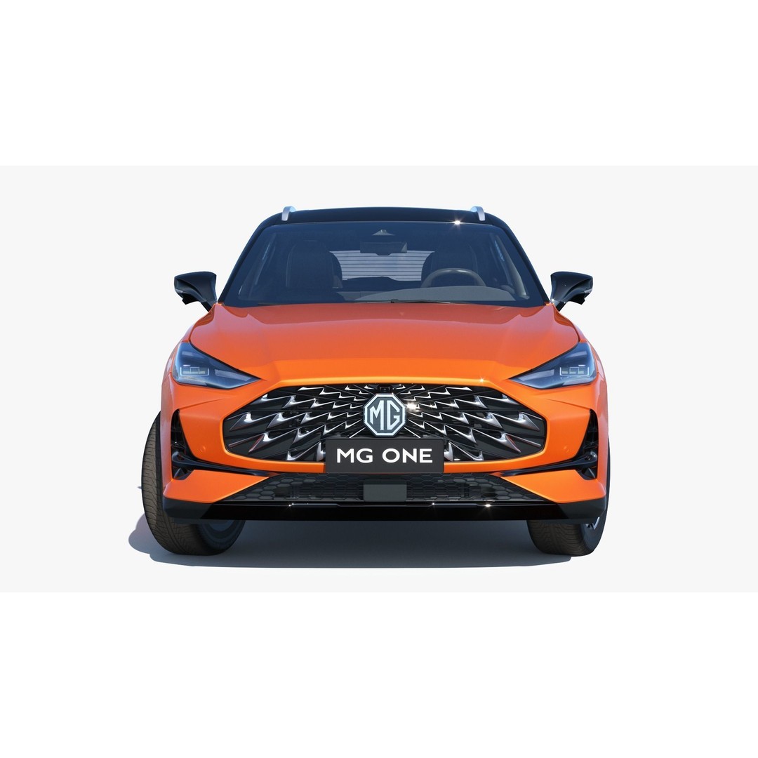 MG ONE 3D Model – Compact SUV, Rigged, Game-Ready, FBX, OBJ - View 5