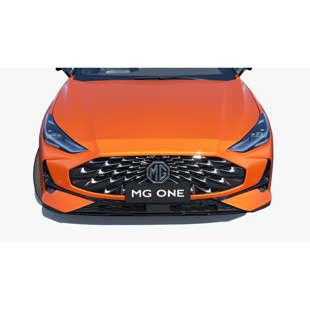MG ONE 3D Model – Compact SUV, Rigged, Game-Ready, FBX, OBJ - View 6