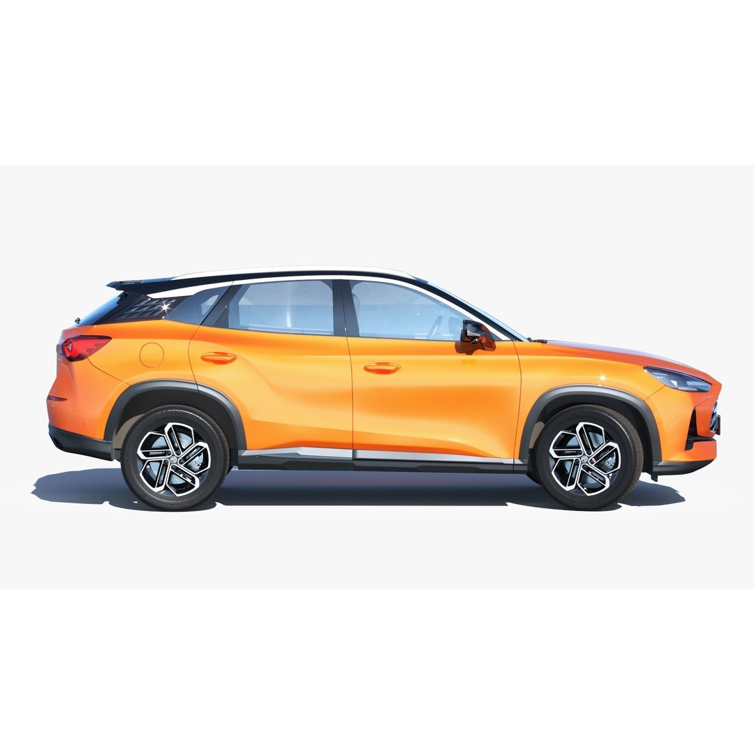 MG ONE 3D Model – Compact SUV, Rigged, Game-Ready, FBX, OBJ - View 8