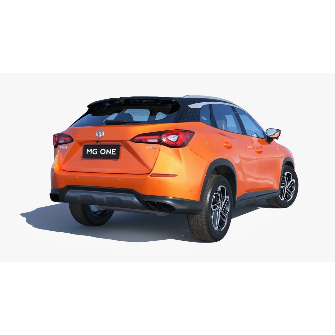 MG ONE 3D Model – Compact SUV, Rigged, Game-Ready, FBX, OBJ - View 9