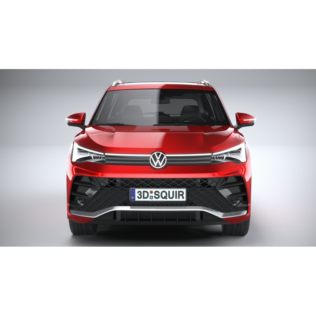 Volkswagen Tiguan R 2024 3D Model – High Poly SUV with VRAY and Corona Setups - View 15