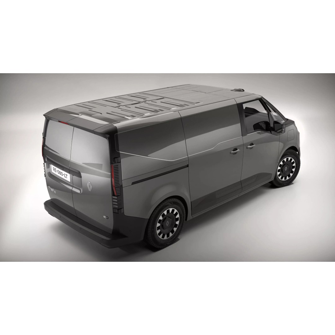 Renault Trafic E-Tech Electric Van 2026 3D Model – High Poly PBR Asset, FBX/OBJ - View 5