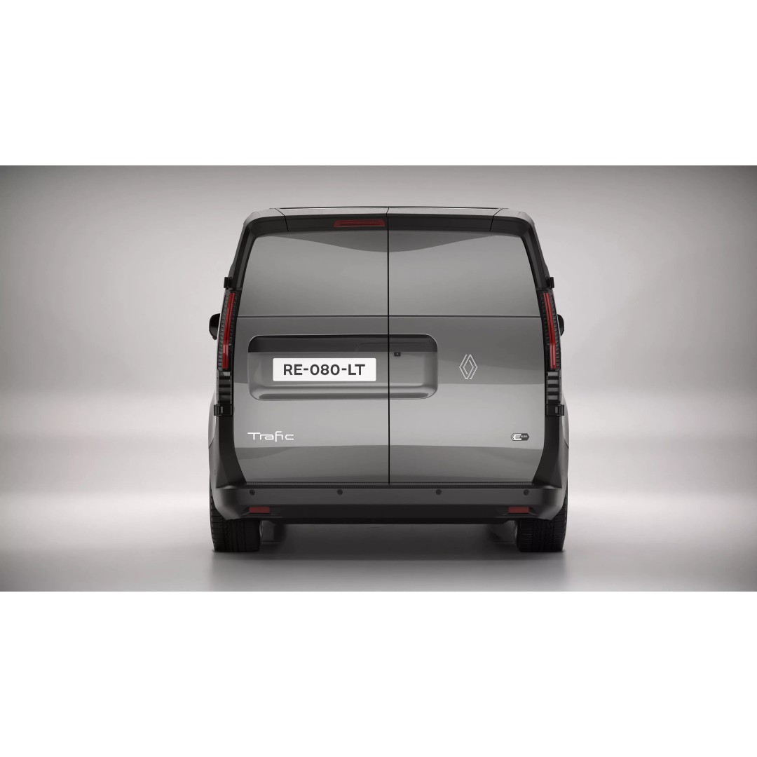 Renault Trafic E-Tech Electric Van 2026 3D Model – High Poly PBR Asset, FBX/OBJ - View 8