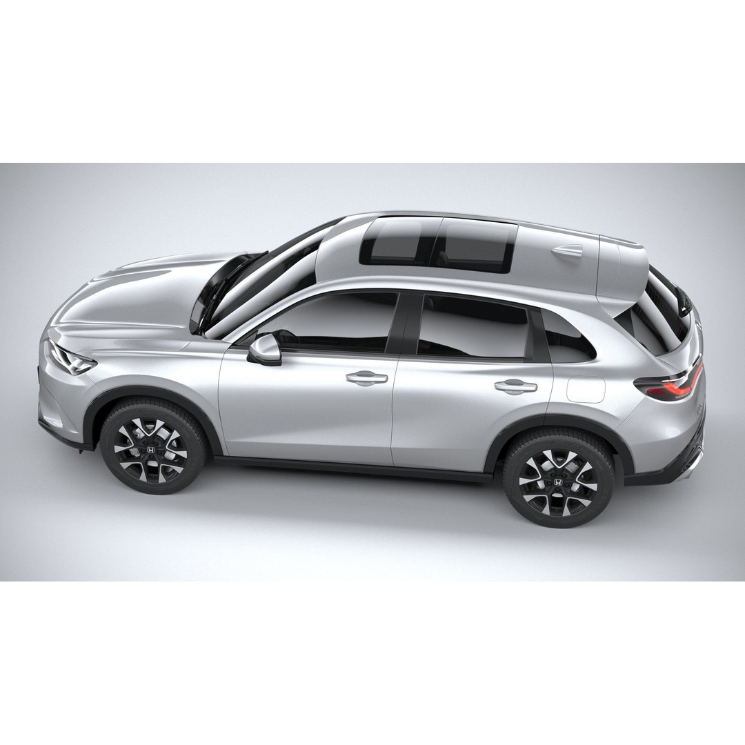 Acura ZR-V Base 2024 3D Model – High Poly SUV Asset, FBX, OBJ - View 11