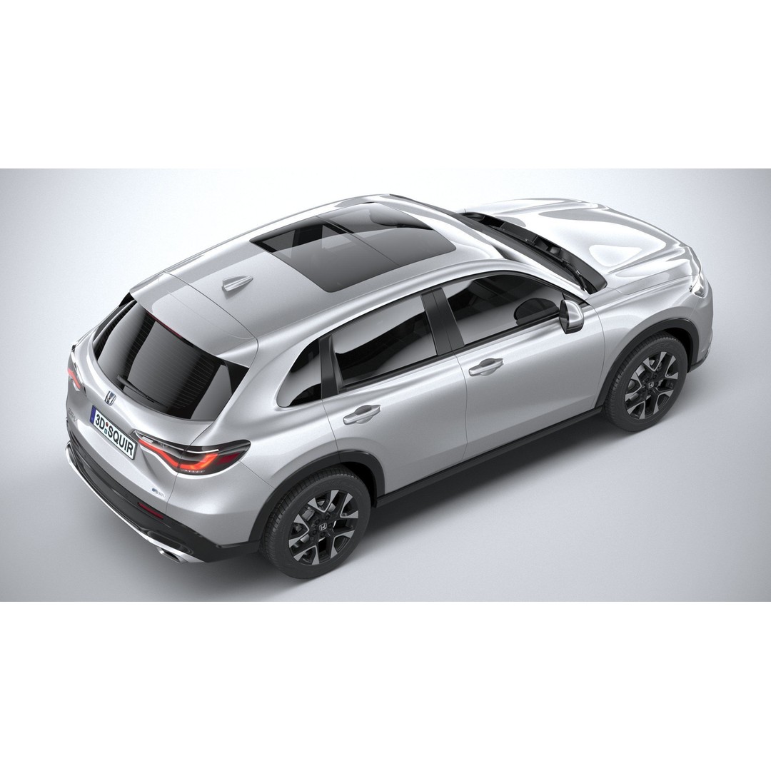 Acura ZR-V Base 2024 3D Model – High Poly SUV Asset, FBX, OBJ - View 12