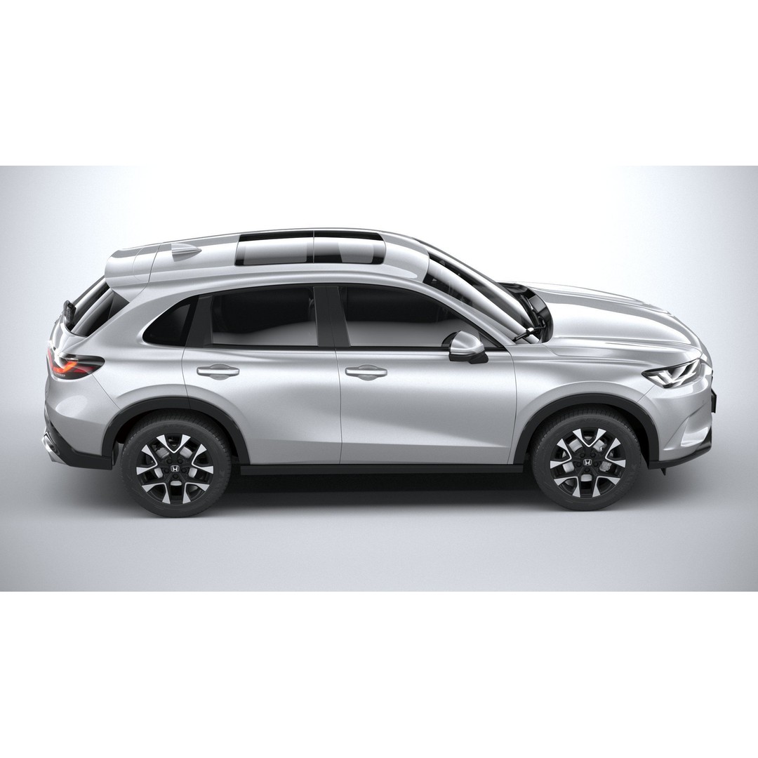 Acura ZR-V Base 2024 3D Model – High Poly SUV Asset, FBX, OBJ - View 13