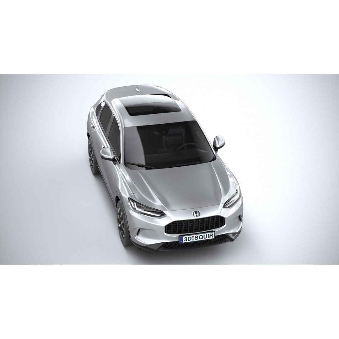 Acura ZR-V Base 2024 3D Model – High Poly SUV Asset, FBX, OBJ - View 14